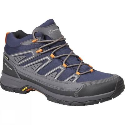 Botas Berghaus Explorer Active GTX Hombre - Azul Marino / Naranjas - Chile YTF318074